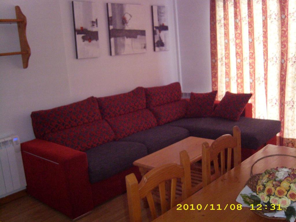 Posezení v ubytování FORMIGAL Edificio PORTALET II