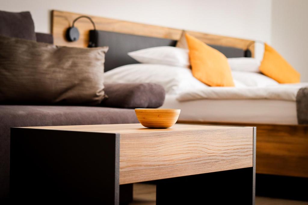 Voodi või voodid majutusasutuse D&D Wellness Apartmanok - Dávid Wellness Apartman toas