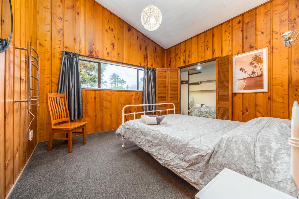 Postel nebo postele na pokoji v ubytování Sun Valley Motel