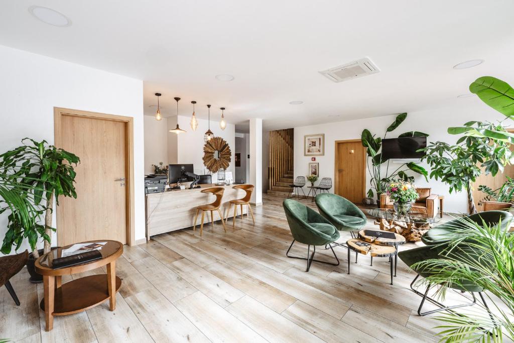 Posezení v ubytování Hotel Frýdl
