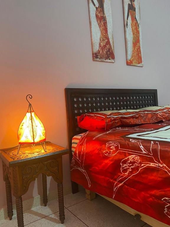 Postel nebo postele na pokoji v ubytování DAR SHaMSY