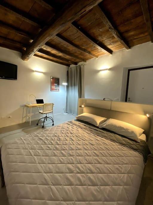 Postel nebo postele na pokoji v ubytování Tiny House