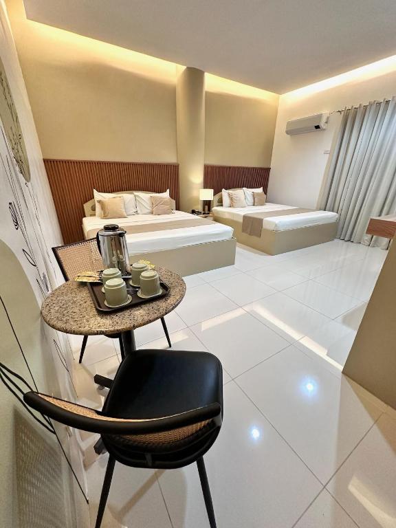 Posezení v ubytování Hotel Nicanor