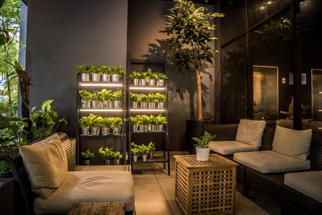 Posezení v ubytování Z HOTEL