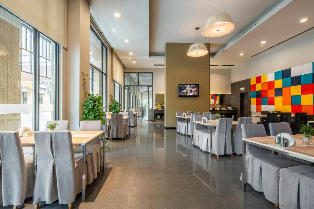 Restaurace v ubytování Citadines Zhuankou Wuhan