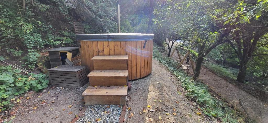 Zahrada ubytování Waldseele Appartement