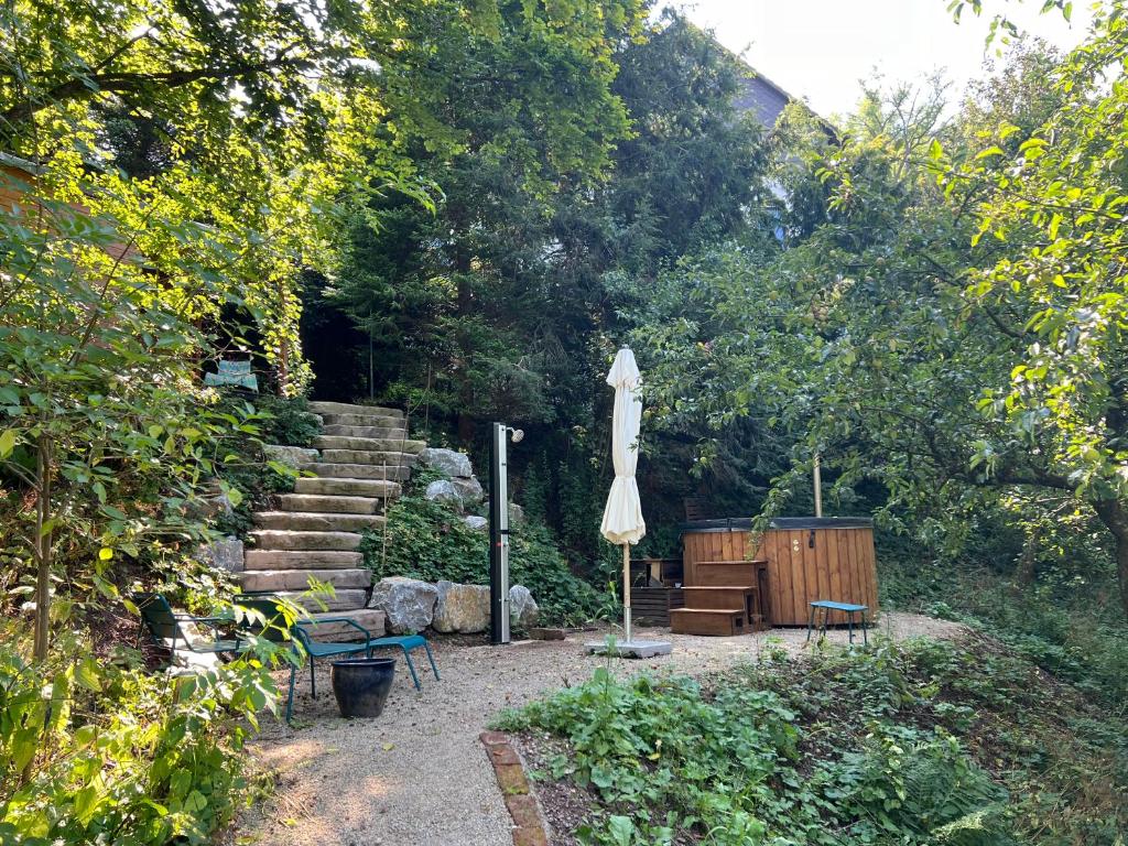Zahrada ubytování Waldseele Appartement