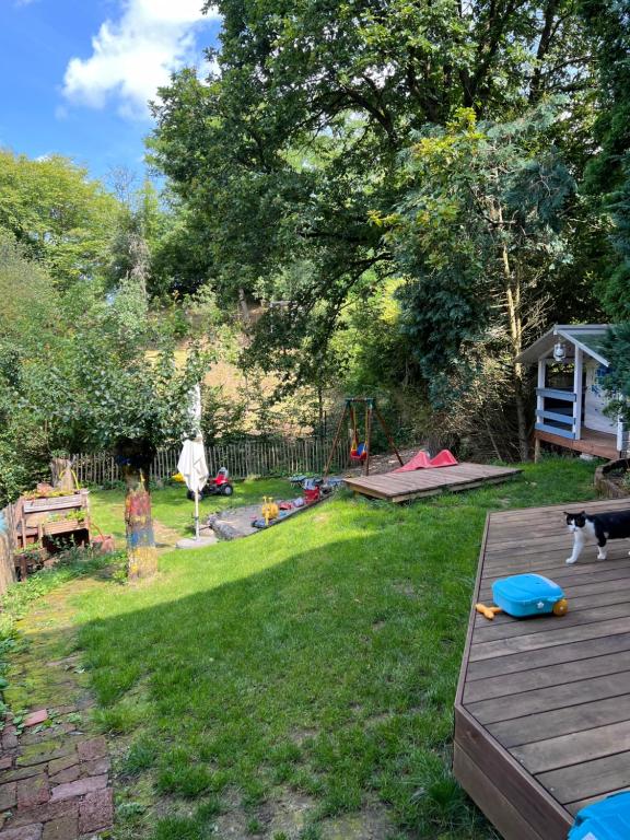 Zahrada ubytování Waldseele Appartement