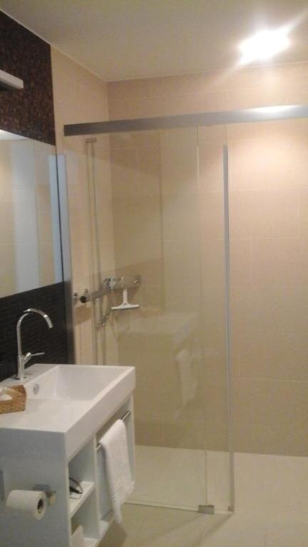 Koupelna v ubytování Hotel Flawil