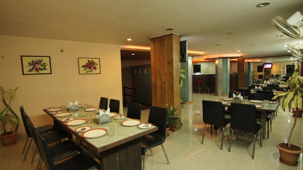 Restaurace v ubytování Mount View Executive