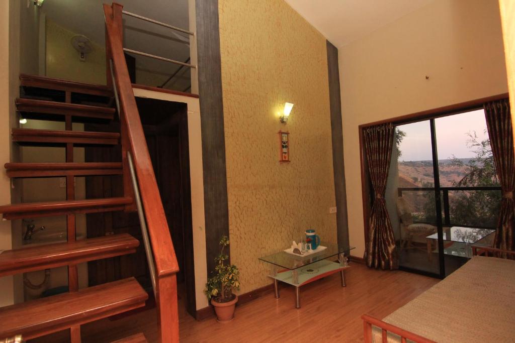 Balkón nebo terasa v ubytování Mount View Executive