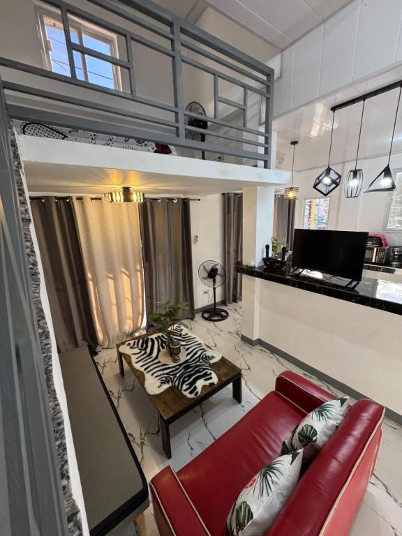 Kuchyň nebo kuchyňský kout v ubytování Alipios Beach House