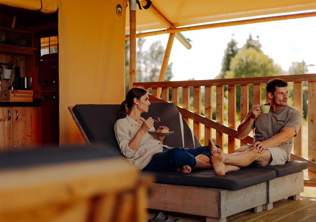 Hosté ubytování AZUR Camping Altmühltal