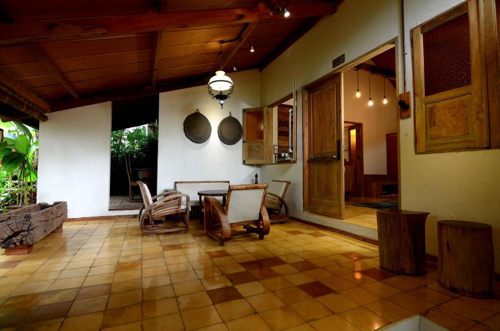 Posezení v ubytování Desa Alamanis Resort Villa