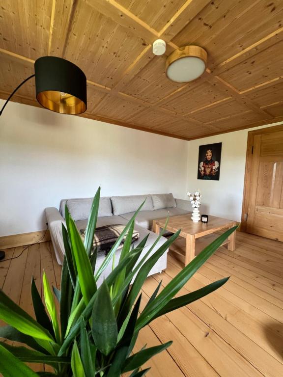 Posezení v ubytování Große gemütliche Ferienwohnung in Schwarzwaldhof
