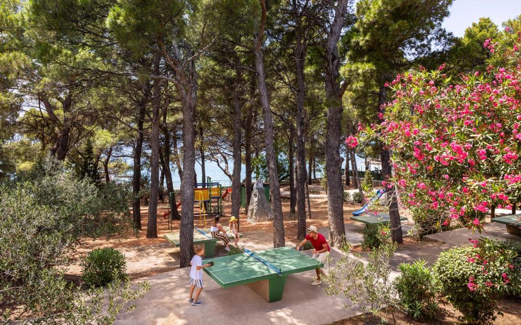 Zahrada ubytování Sunny Makarska by Valamar