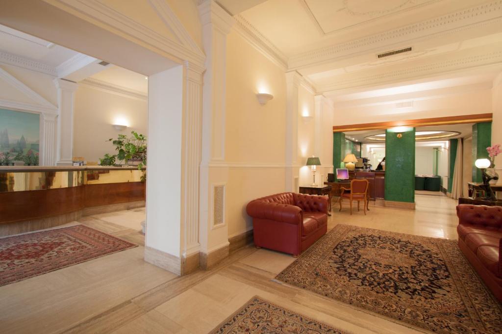 Zona de estar de Hotel Laurentia