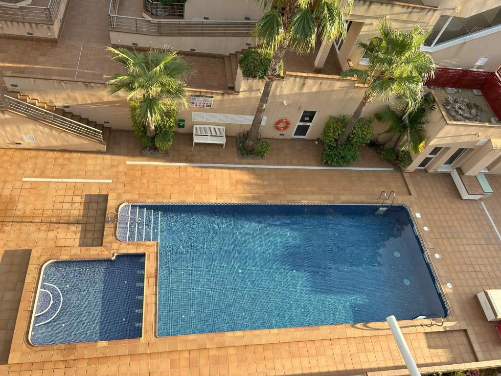 Bazén v ubytování Penthouse - residence La Mina - Albir avec WIFI GRATUIT nebo v jeho okolí