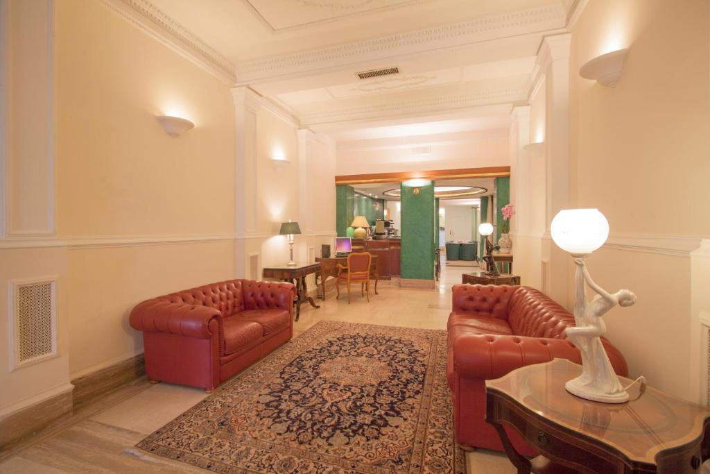 Zona de estar de Hotel Laurentia