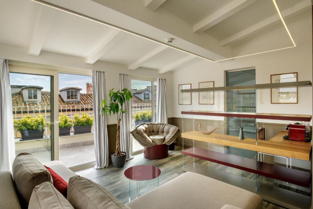 Posezení v ubytování Hotel Regno