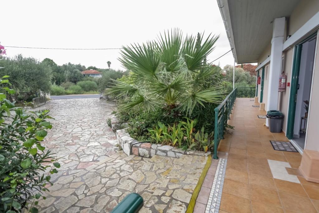 Vonkajšia záhrada v ubytovaní Apartments Katoji