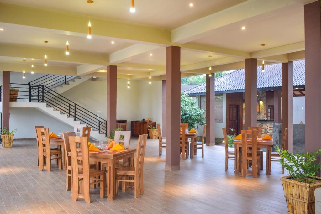 Posezení v ubytování Hotel Sigiriyaaya