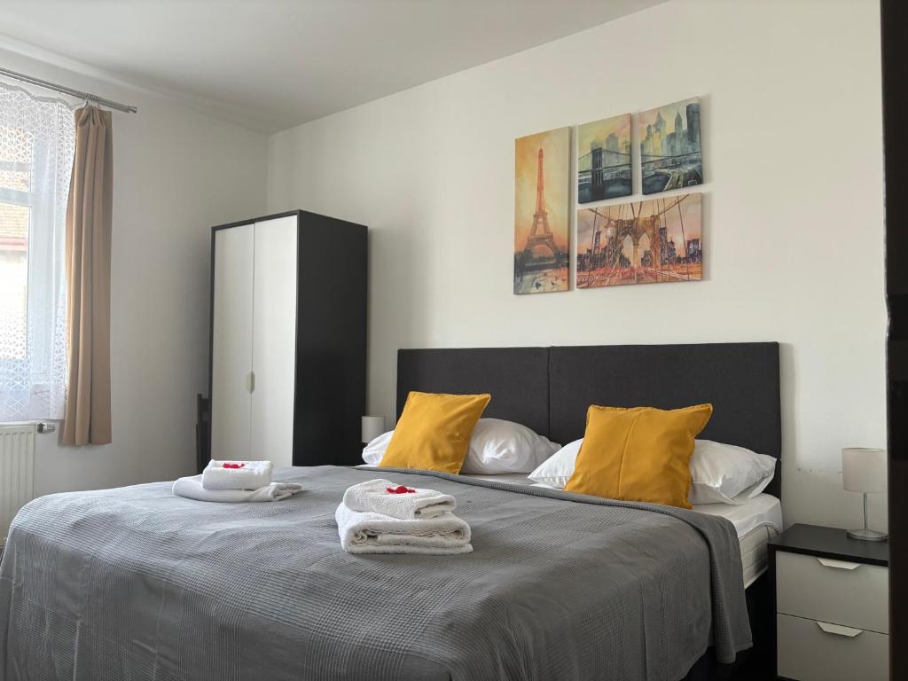 Postel nebo postele na pokoji v ubytování Hotel Pangea