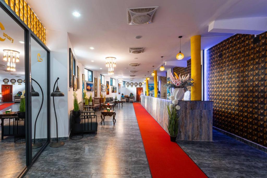 Restaurace v ubytování Canary Hotel & SPA