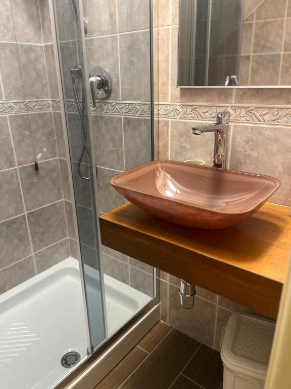 Kúpeľňa v ubytovaní B&B MALVETUM