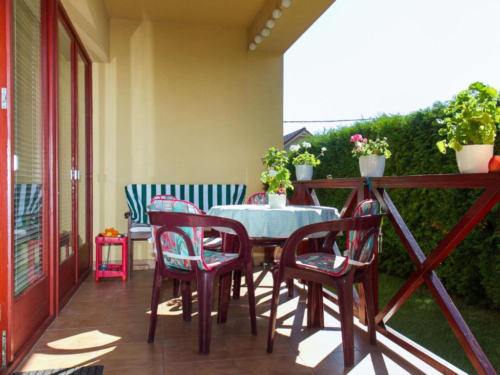 Balkón alebo terasa v ubytovaní Holiday Home Maggio by Interhome