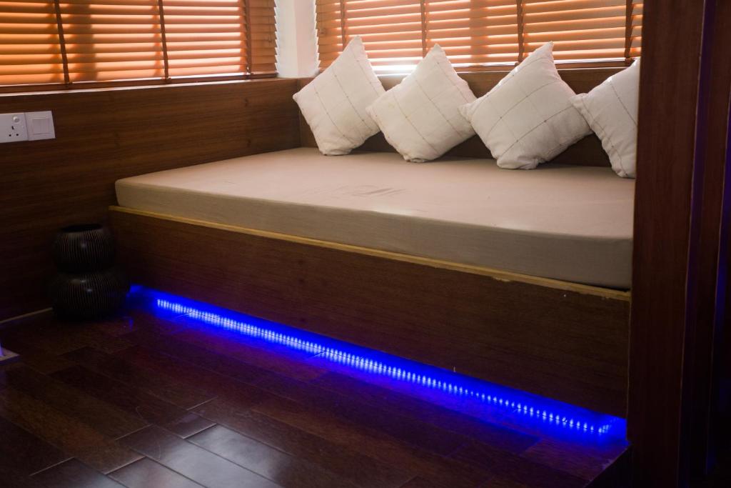 Postel nebo postele na pokoji v ubytování Ripple Beach Inn