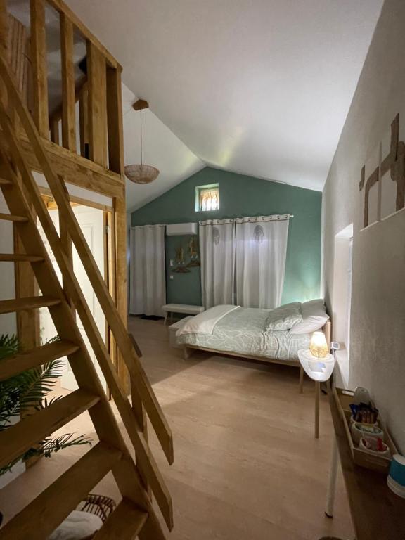 Chambre d hôte en Drôme des collines pour 2 à 4 personnes - 家庭房