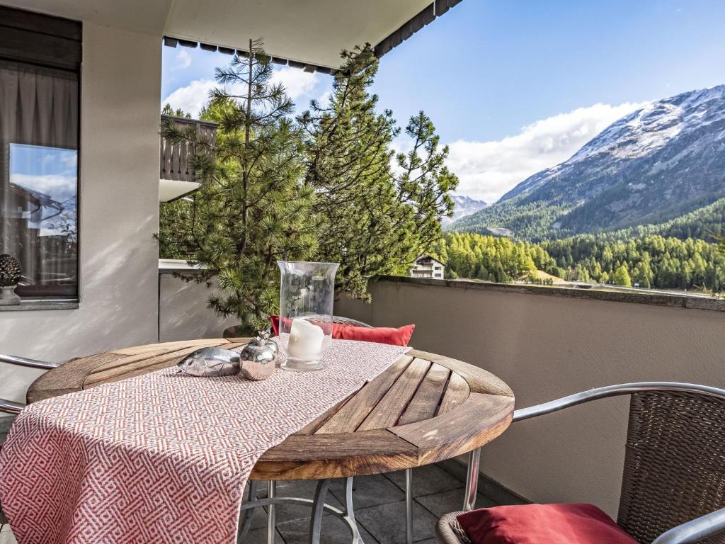 Nespecifikovaný výhled na hory nebo výhled na hory při pohledu z apartmánu