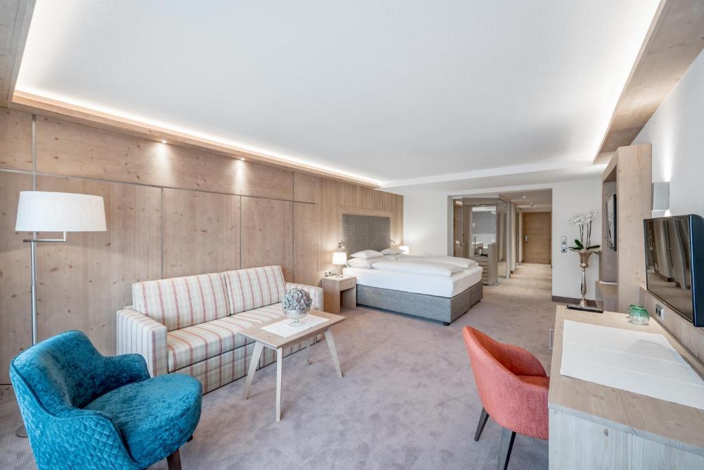 Posezení v ubytování Hotel Bellevue - 4 Sterne superior