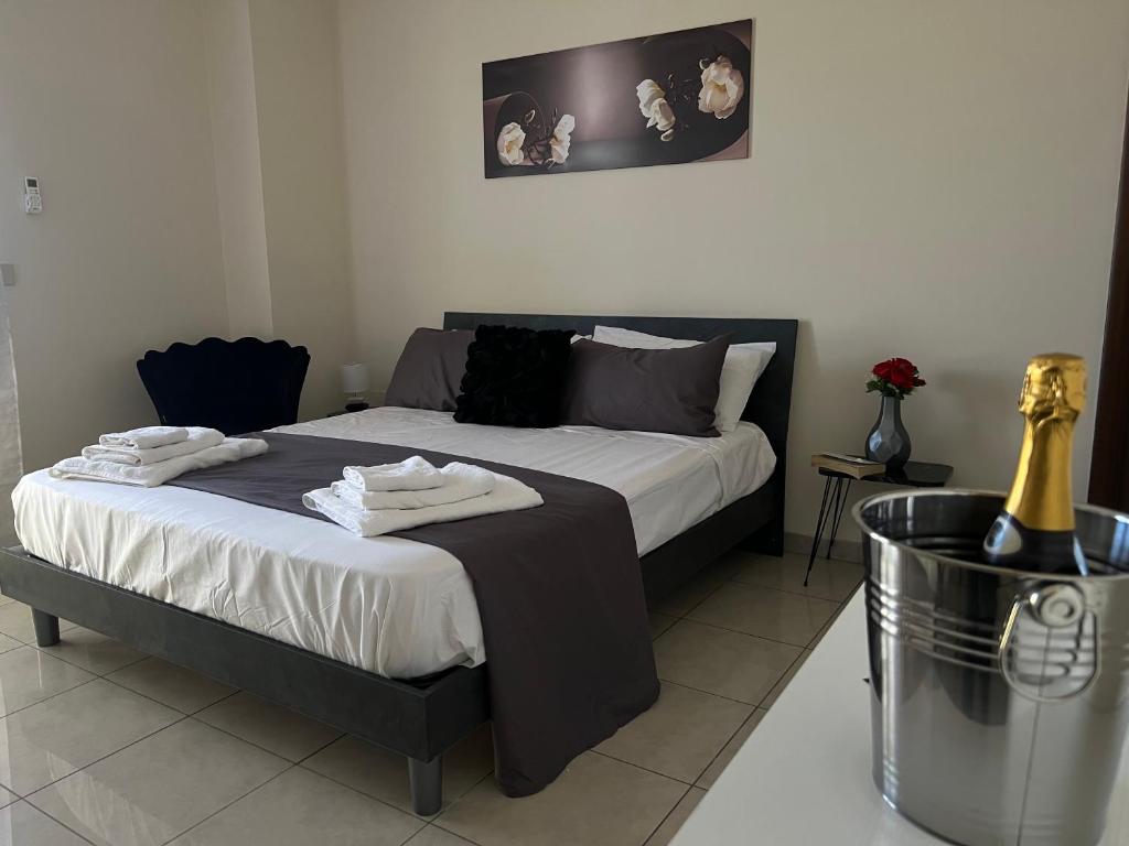 Postel nebo postele na pokoji v ubytování Incanto B&B
