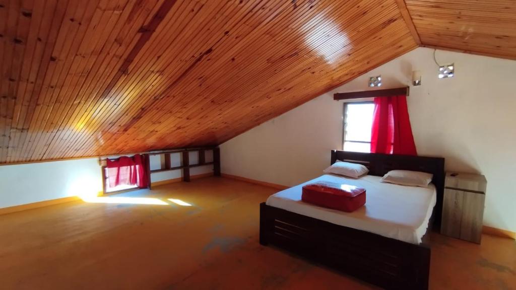 Ένα ή περισσότερα κρεβάτια σε δωμάτιο στο Bemaso