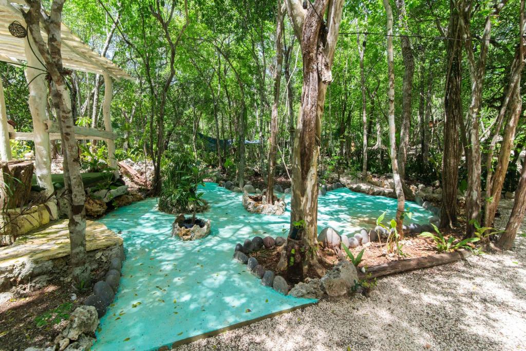 Visit this Chemuyil Treasure Villa Xulon 야외 정원