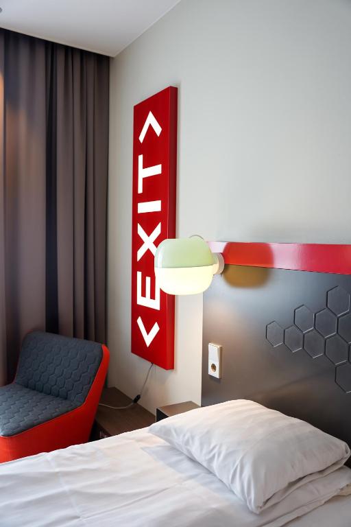 Postel nebo postele na pokoji v ubytování Comfort Hotel Norrköping