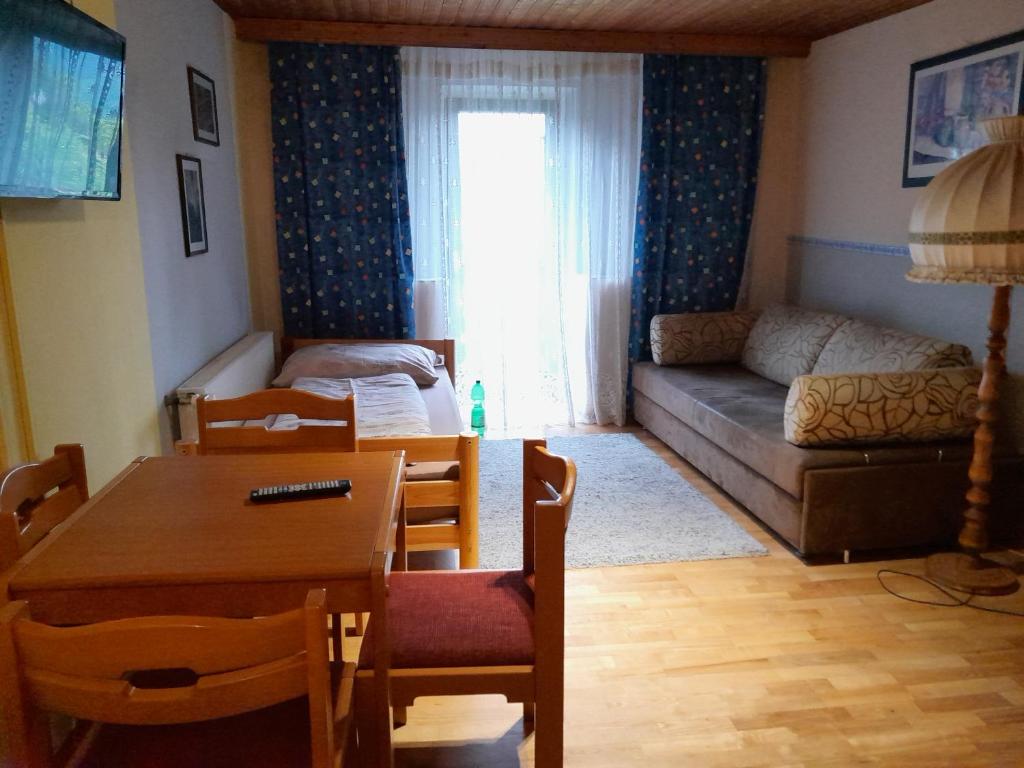 Posezení v ubytování Ferienwohnungen Pein