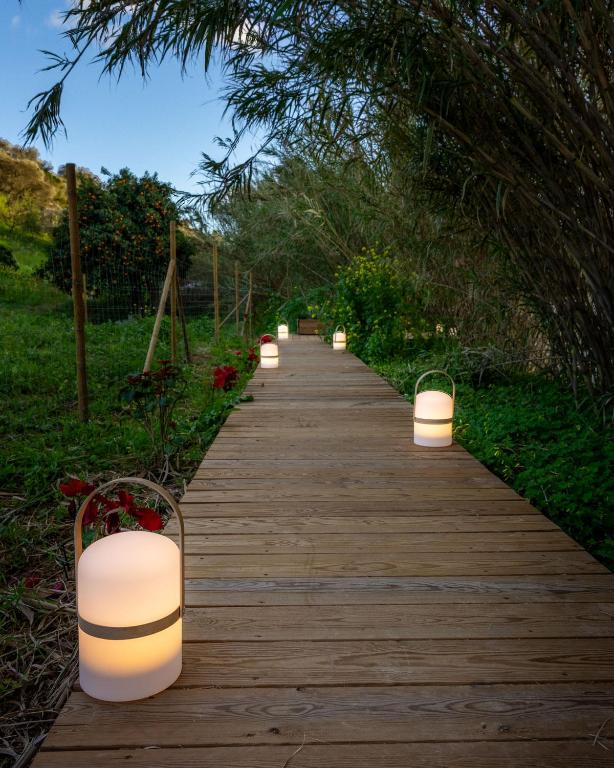 Zahrada ubytování Apartamentos, Finca Contrabando Sanlucar del Guadiana, Huelva