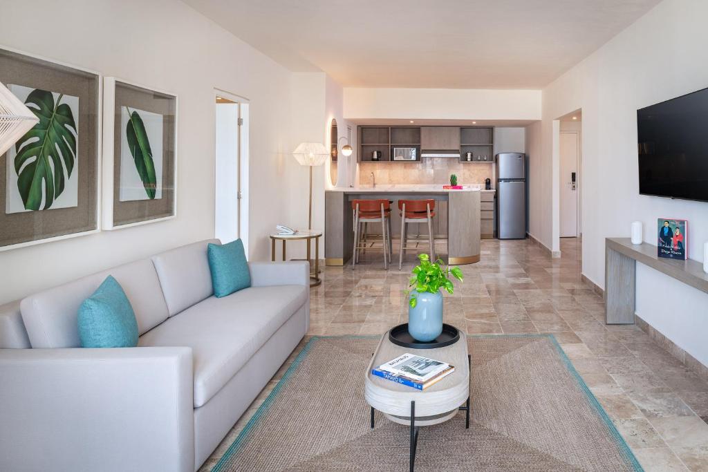 Kuchyň nebo kuchyňský kout v ubytování Melia Casa Maya Cancun All Inclusive