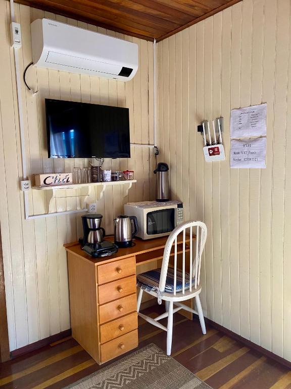 Kuchyň nebo kuchyňský kout v ubytování Suite 391 - Quarto privativo em casa