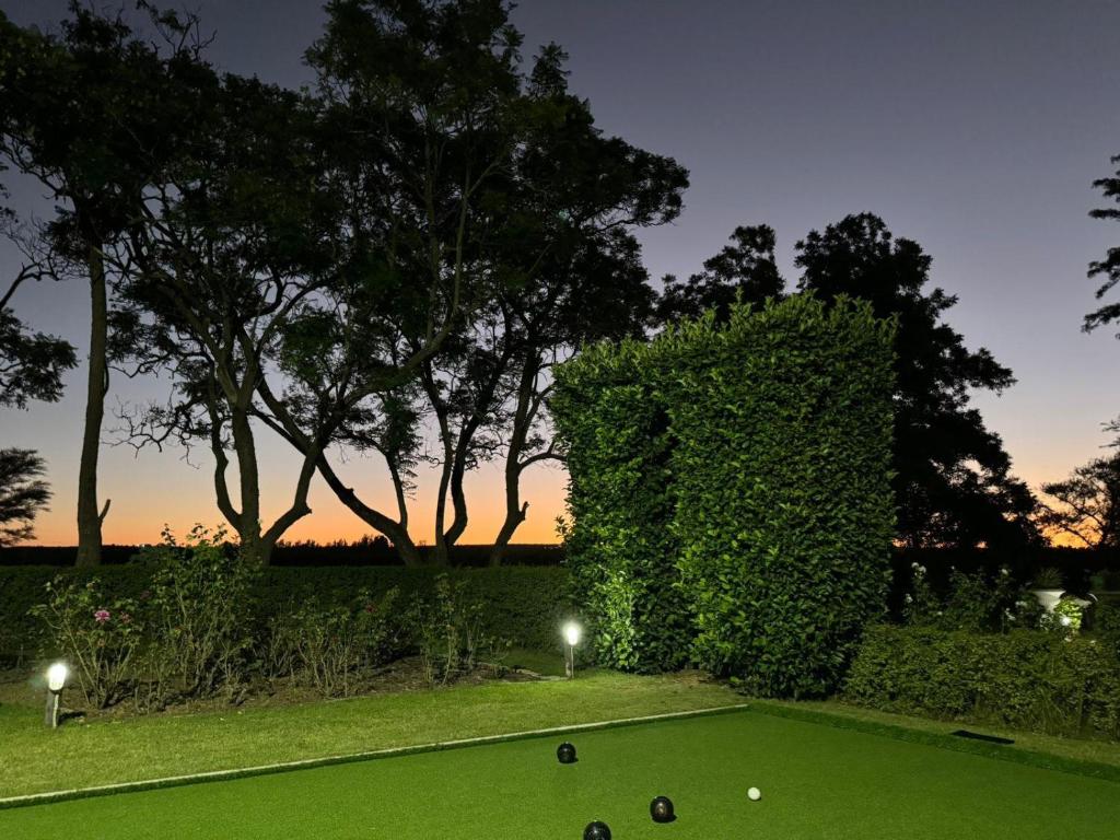 Instalaciones para jugar al golf en el bed and breakfast