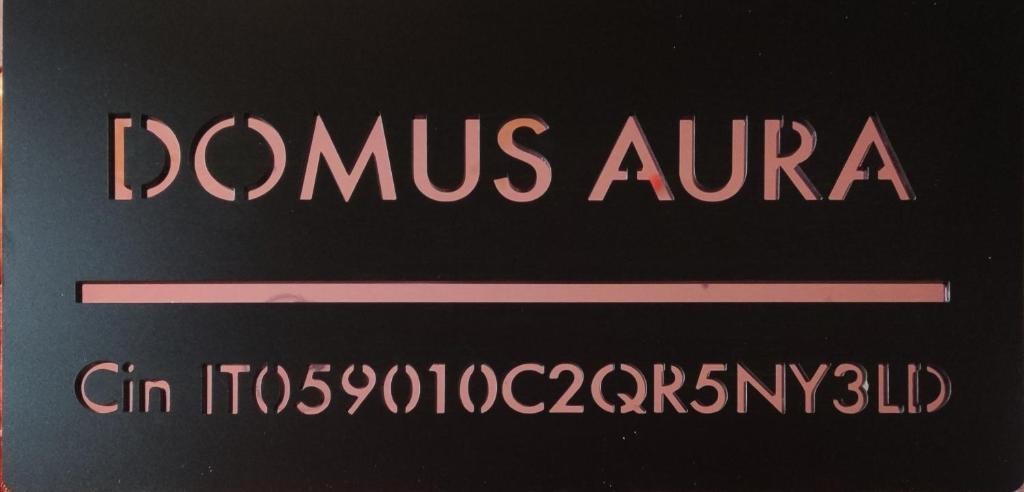 Certifikát, hodnocení, plakát nebo jiný dokument vystavený v ubytování Domus Aura