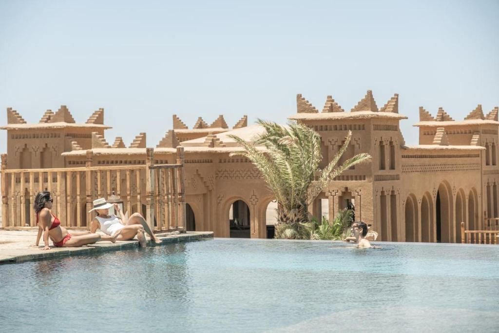 Bazén v ubytování Kasbah d'if nebo v jeho okolí