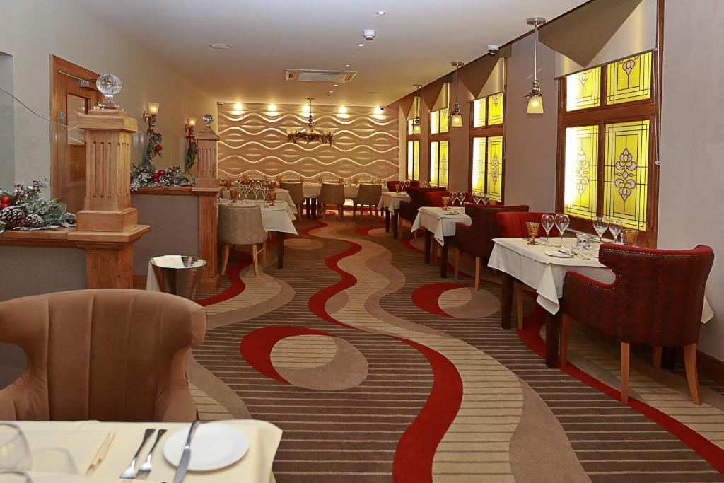 Posezení v ubytování Prom Hotel