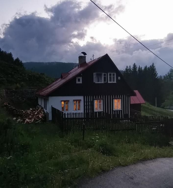 Příroda nedaleko prázdninového domu