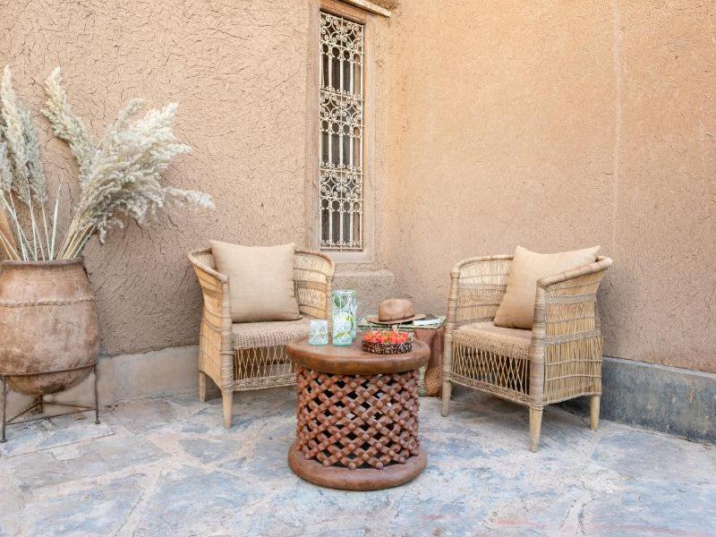 Posezení v ubytování Kasbah d'if