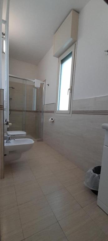 Koupelna v ubytování Hotel Marbella