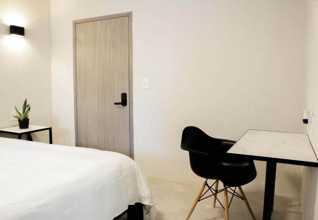 Postel nebo postele na pokoji v ubytování Casa Relox 43